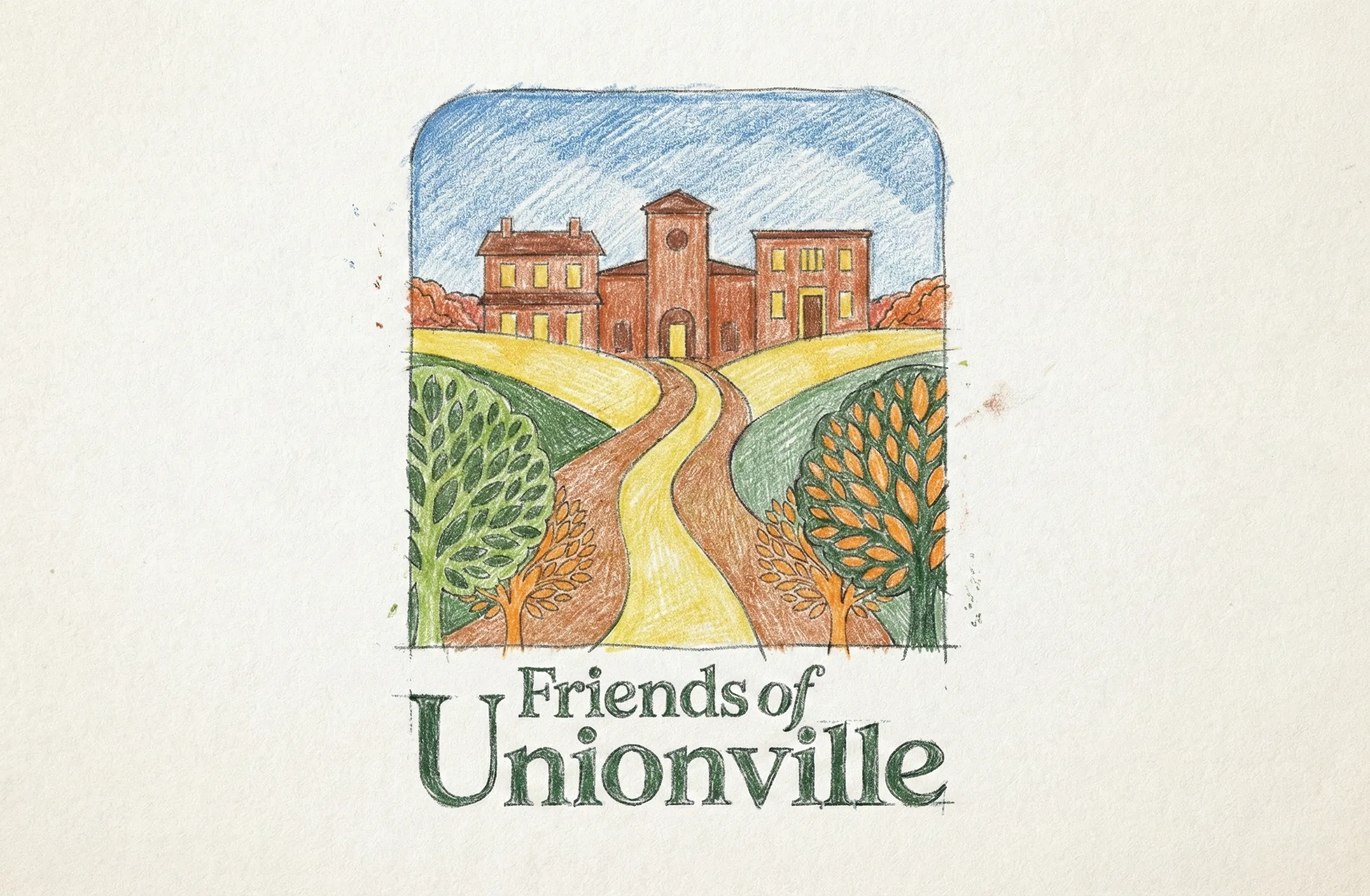 Friends of Unionville Color Sketch