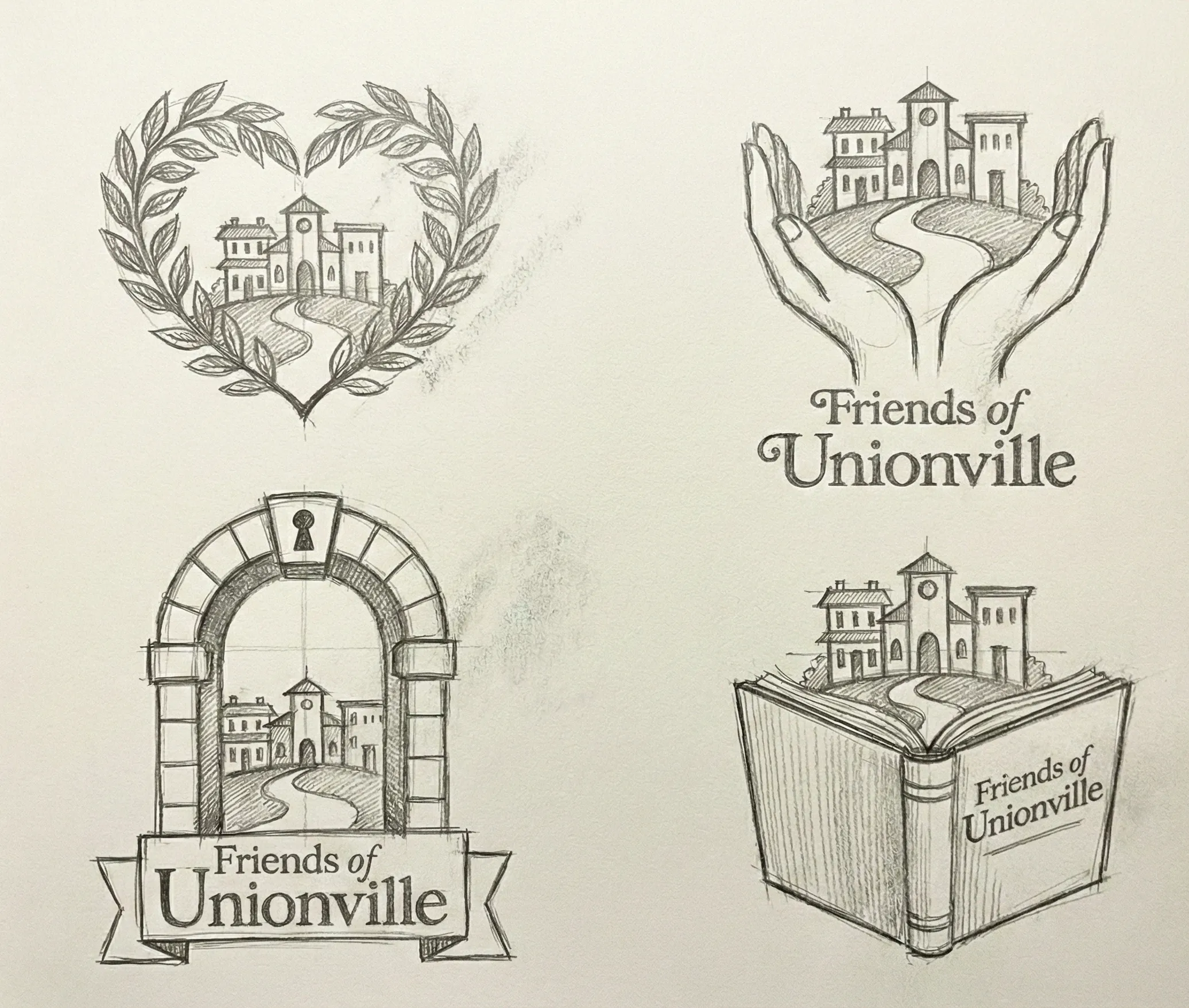 Friends of Unionville Sketch 02